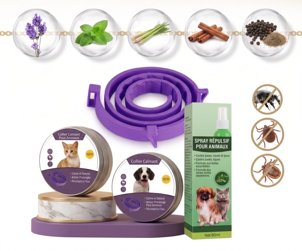 Solution anti-anxiété chien chat